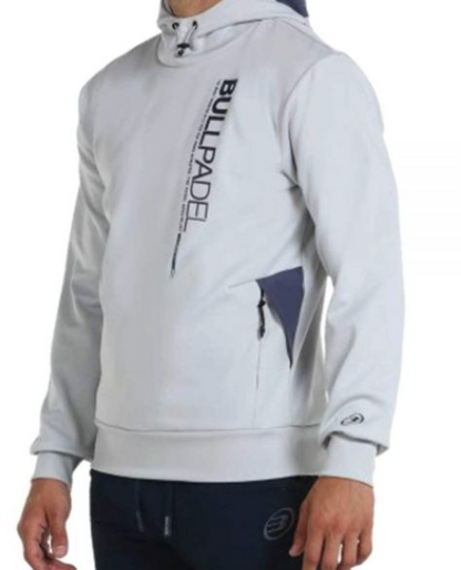 Sudadera Bullpadel Nocir Gris Claro