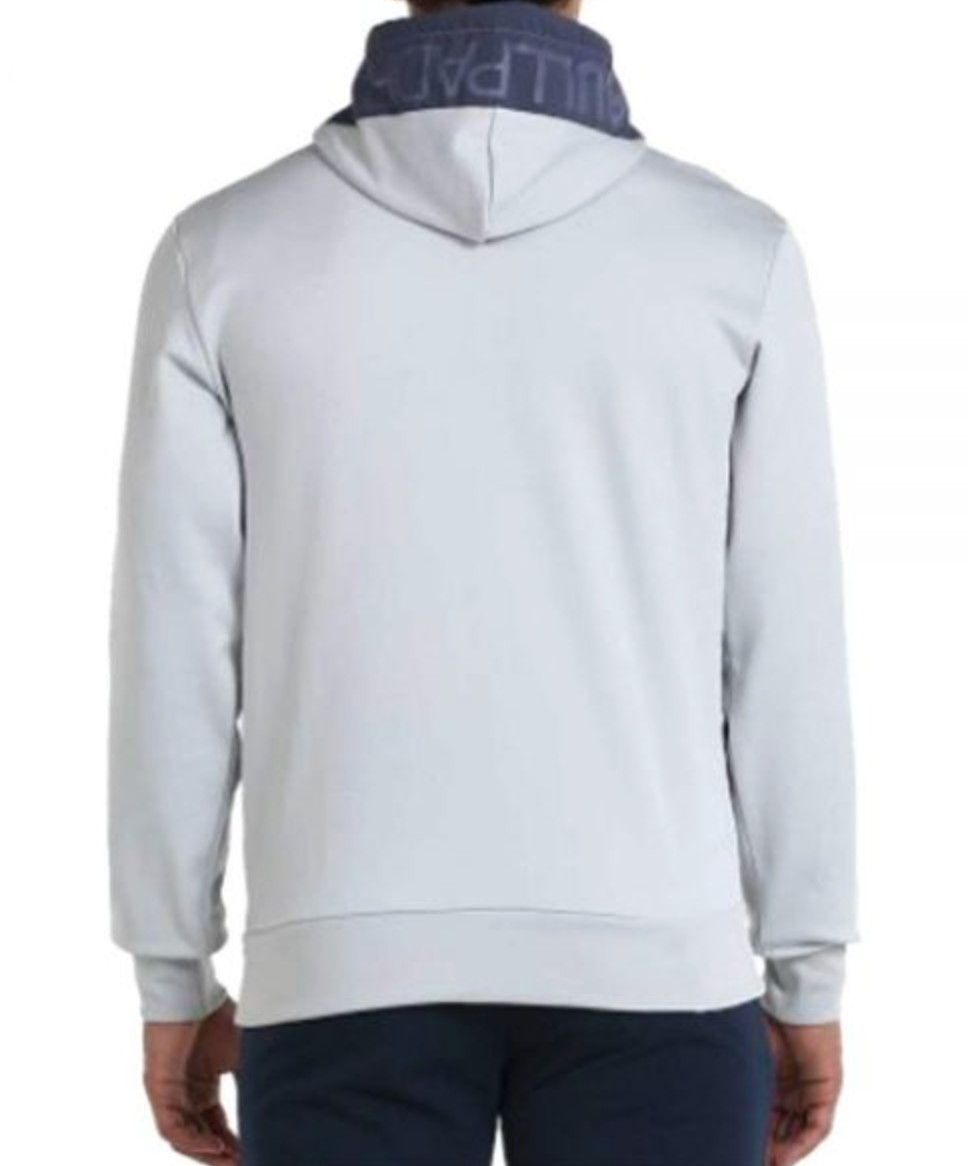 Sudadera Bullpadel Nocir Gris Claro