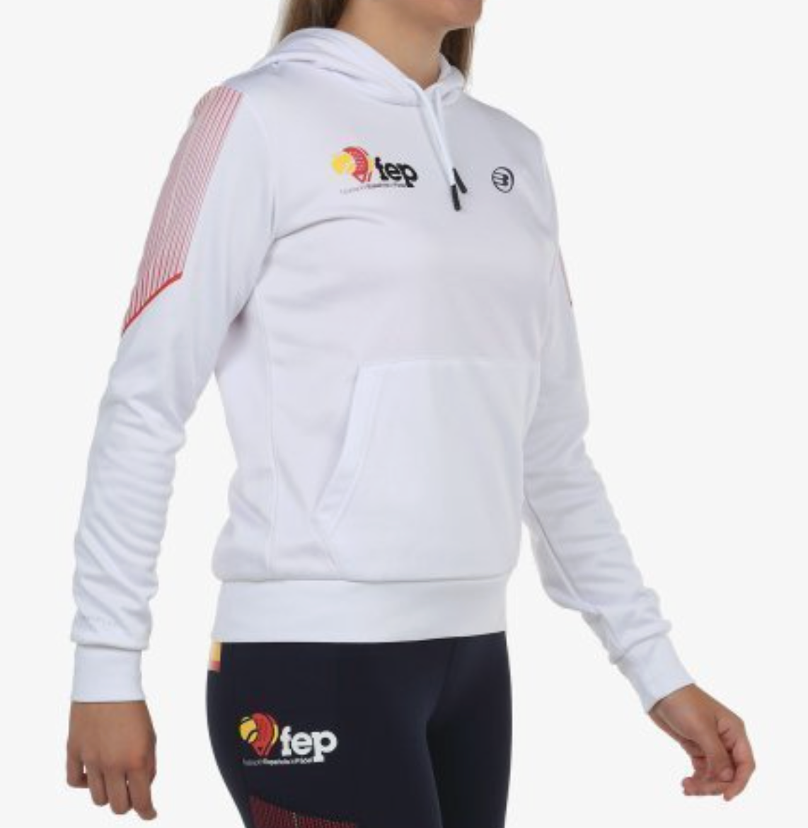 Sudadera Bullpadel Evoca Blanco