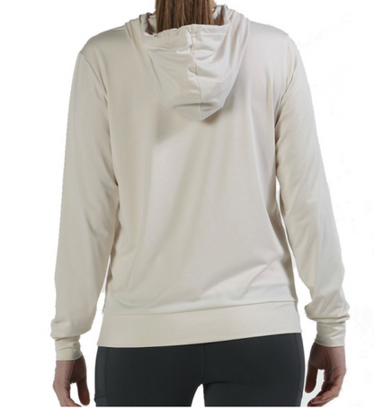 Sudadera Bullpadel Tonal Marfil
