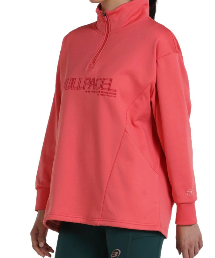 Sudadera Bullpadel Inane Coral