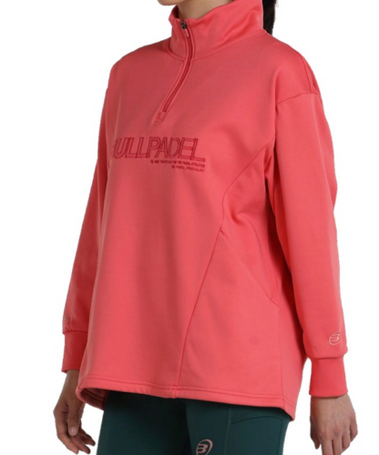 Sudadera Bullpadel Inane Coral