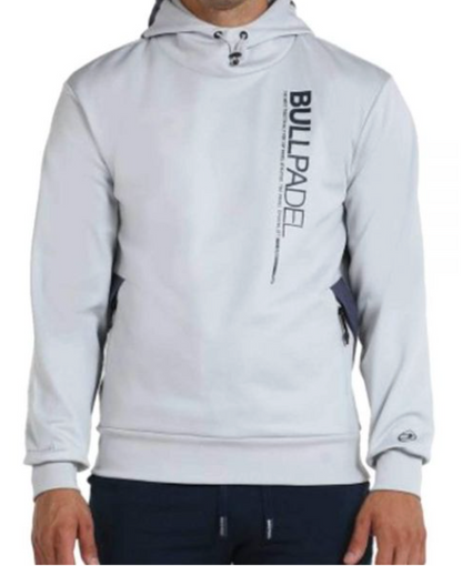 Sudadera Bullpadel Nocir Gris Claro