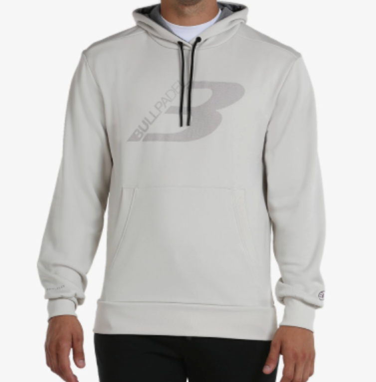 Sudadera Bullpadel Nocla Hueso