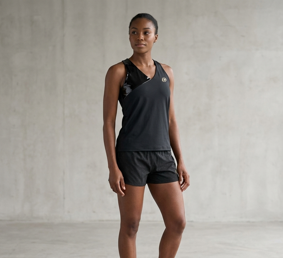 Camiseta Bullpadel Pitar Negro