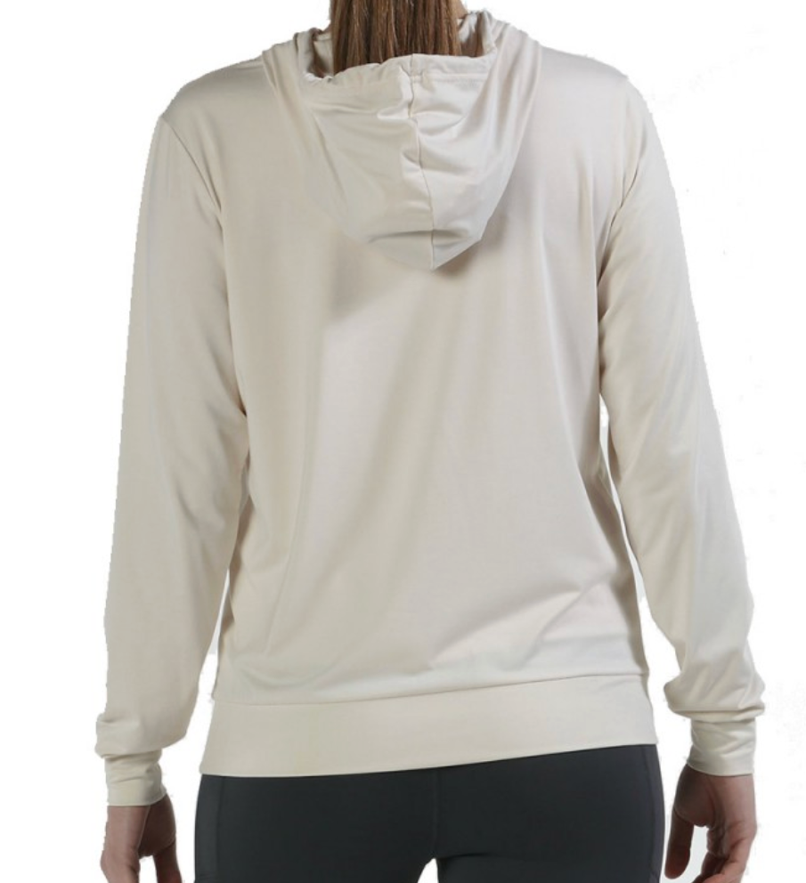 Sudadera Bullpadel Tonal Marfil