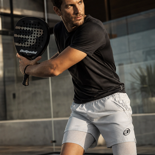 Short Bullpadel Misil gris claro