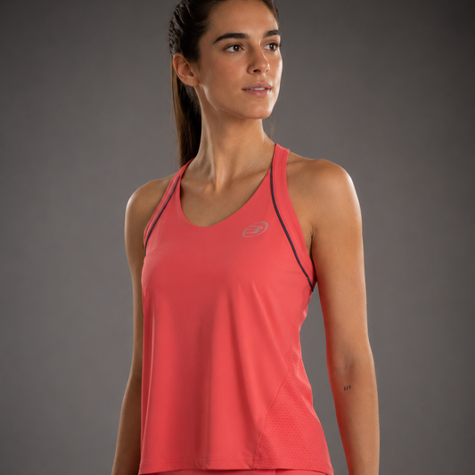 Camiseta Bullpadel Erras coral