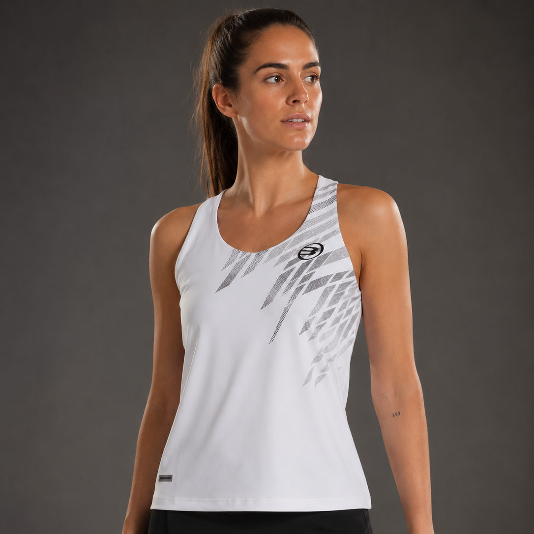 Camiseta Bullpadel rizon blanco