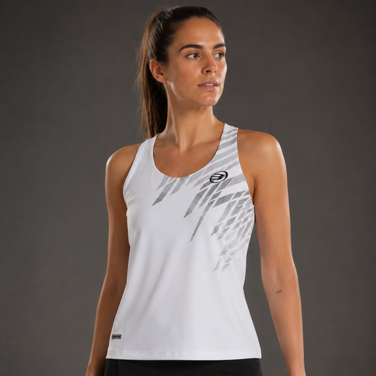 Camiseta Bullpadel rizon blanco