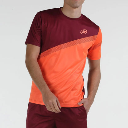 Camiseta Bullpadel Cogua coral fluor