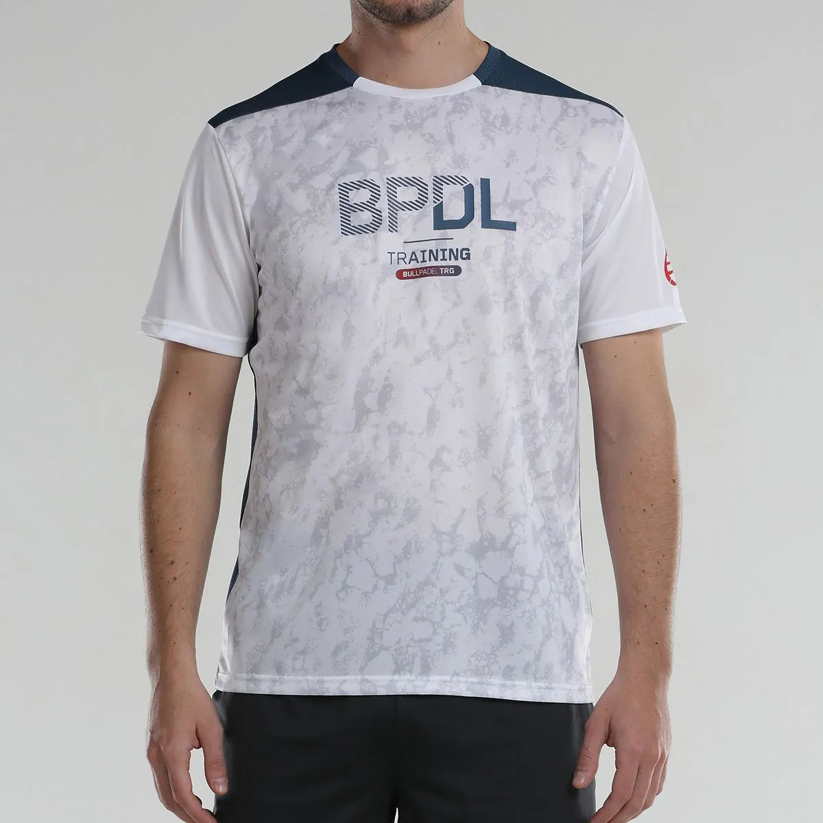 Camiseta Bullpadel Drope blanco