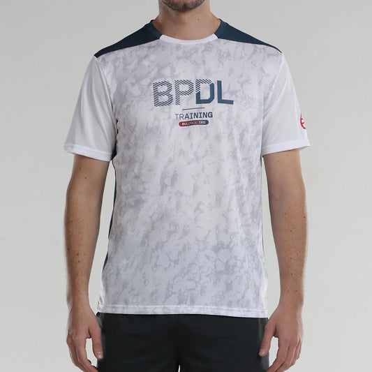 Camiseta Bullpadel Drope blanco