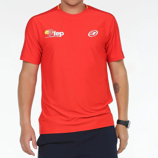 Camiseta Bullpadel Exudo rojo
