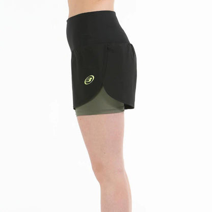 Pantalon corto Jonio Negro Mujer