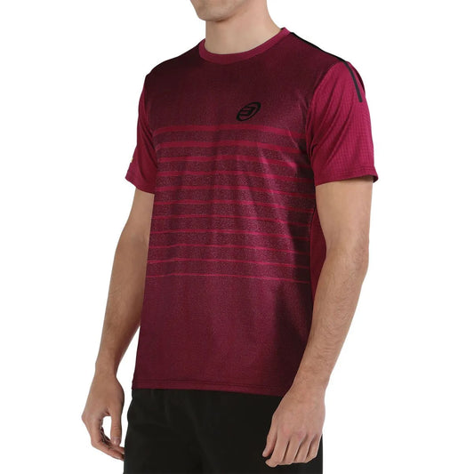 Camiseta Bullpadel Litis vino burdeos